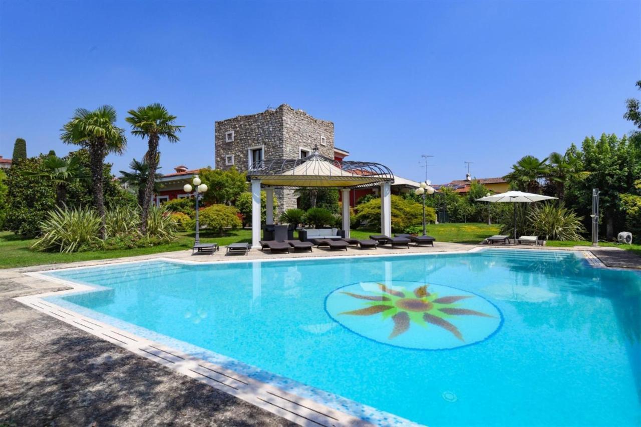 Private Luxury Villa With Pool Moniga del Garda Extérieur photo