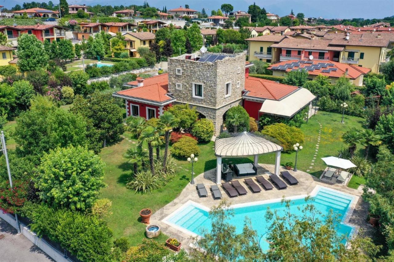 Private Luxury Villa With Pool Moniga del Garda Extérieur photo