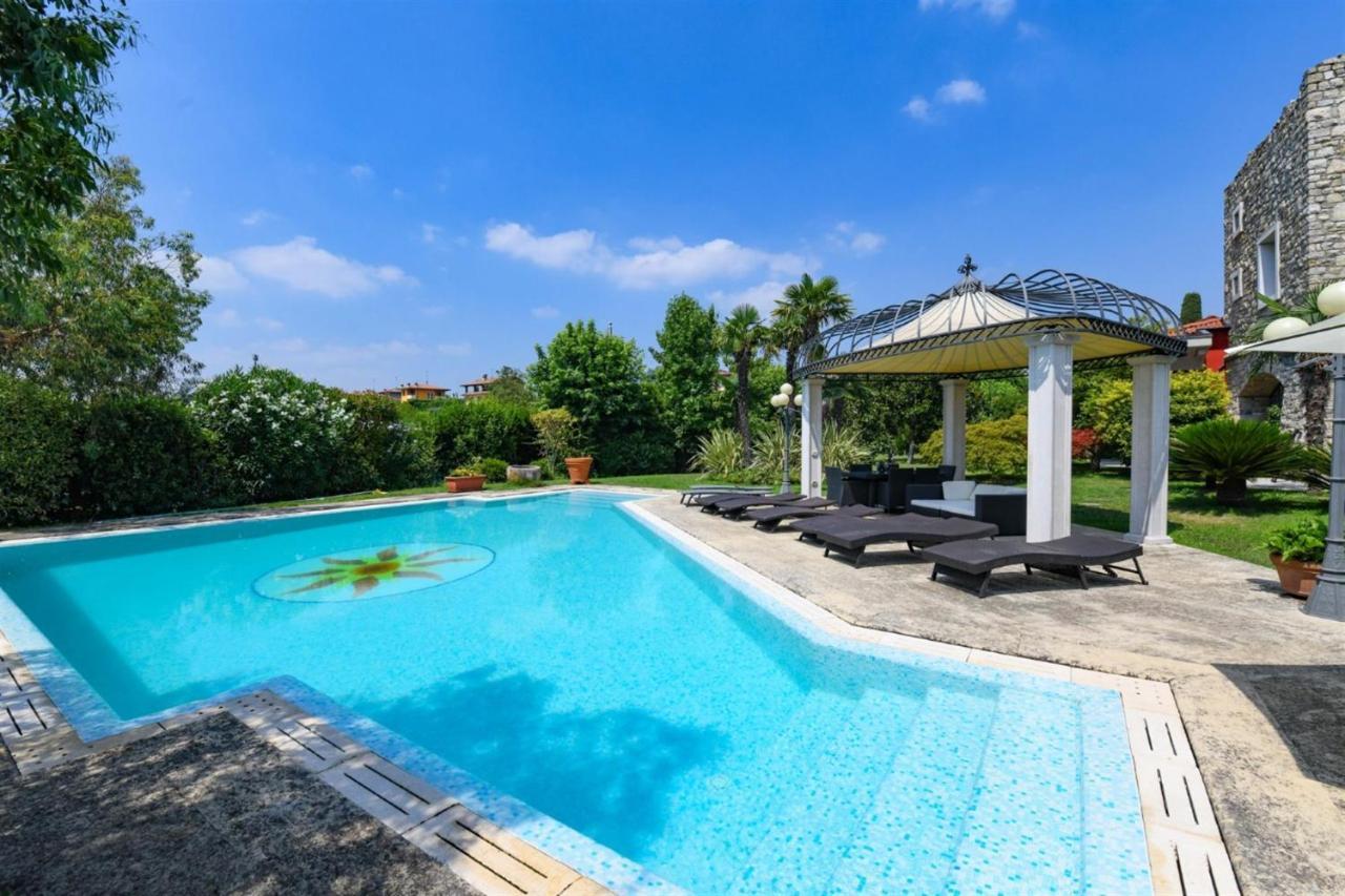 Private Luxury Villa With Pool Moniga del Garda Extérieur photo