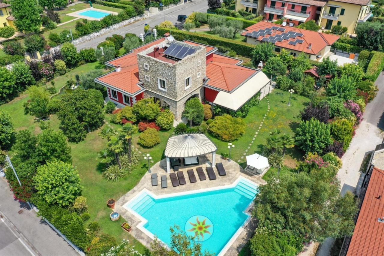 Private Luxury Villa With Pool Moniga del Garda Extérieur photo