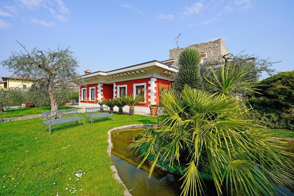 Private Luxury Villa With Pool Moniga del Garda Extérieur photo